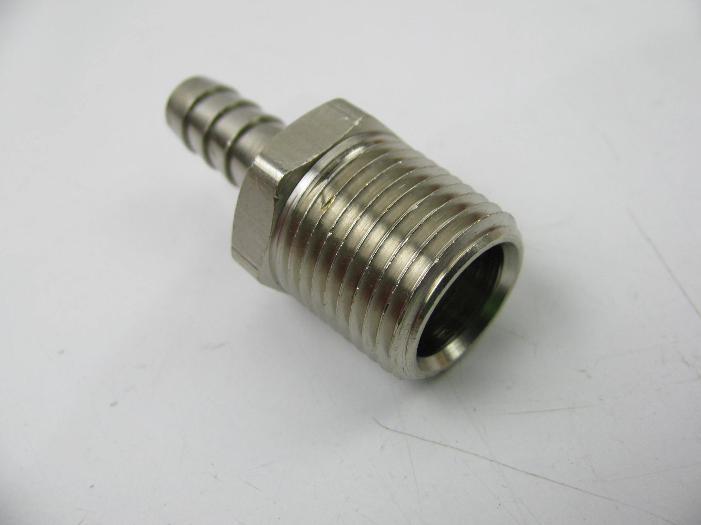 Mallory 3134 1/2 NPT TO 3/8 In. Barbed  Fuel Oil Water Line Fitting