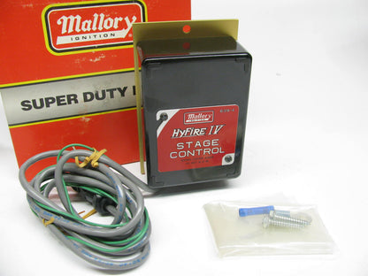 Mallory 639-4 HyFire IV Launch Stage Controller Kit Adj 2000-9000 RPM DRAG RACE