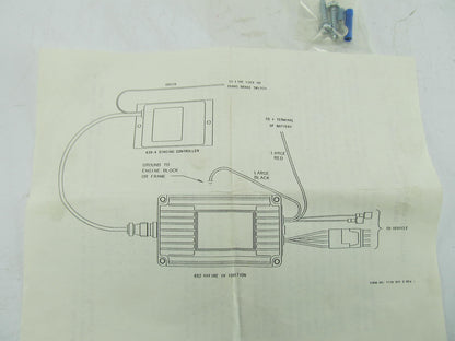 Mallory 639-4 HyFire IV Launch Stage Controller Kit Adj 2000-9000 RPM DRAG RACE