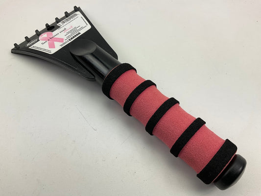 Hopkins 994PKUS Mallory 10'' Ice Scraper - Pink - Snow Ice Scraper Tool