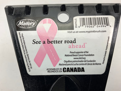 Hopkins 994PKUS Mallory 10'' Ice Scraper - Pink - Snow Ice Scraper Tool