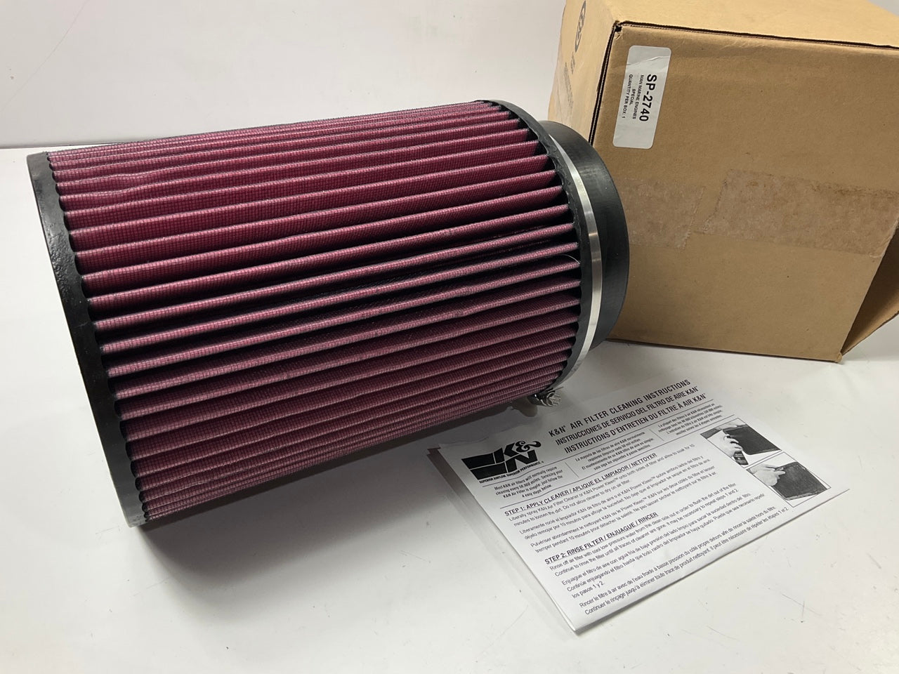 K&N Heavy Duty Diesel Truck Cold Air Intake Air Filter F250 F350 Cummins Diesel