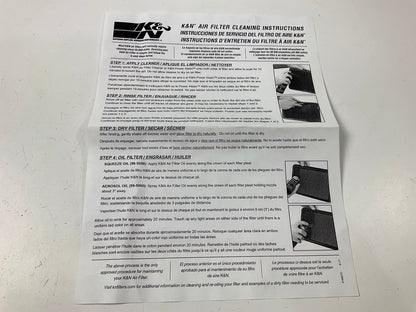 K&N Heavy Duty Diesel Truck Cold Air Intake Air Filter F250 F350 Cummins Diesel