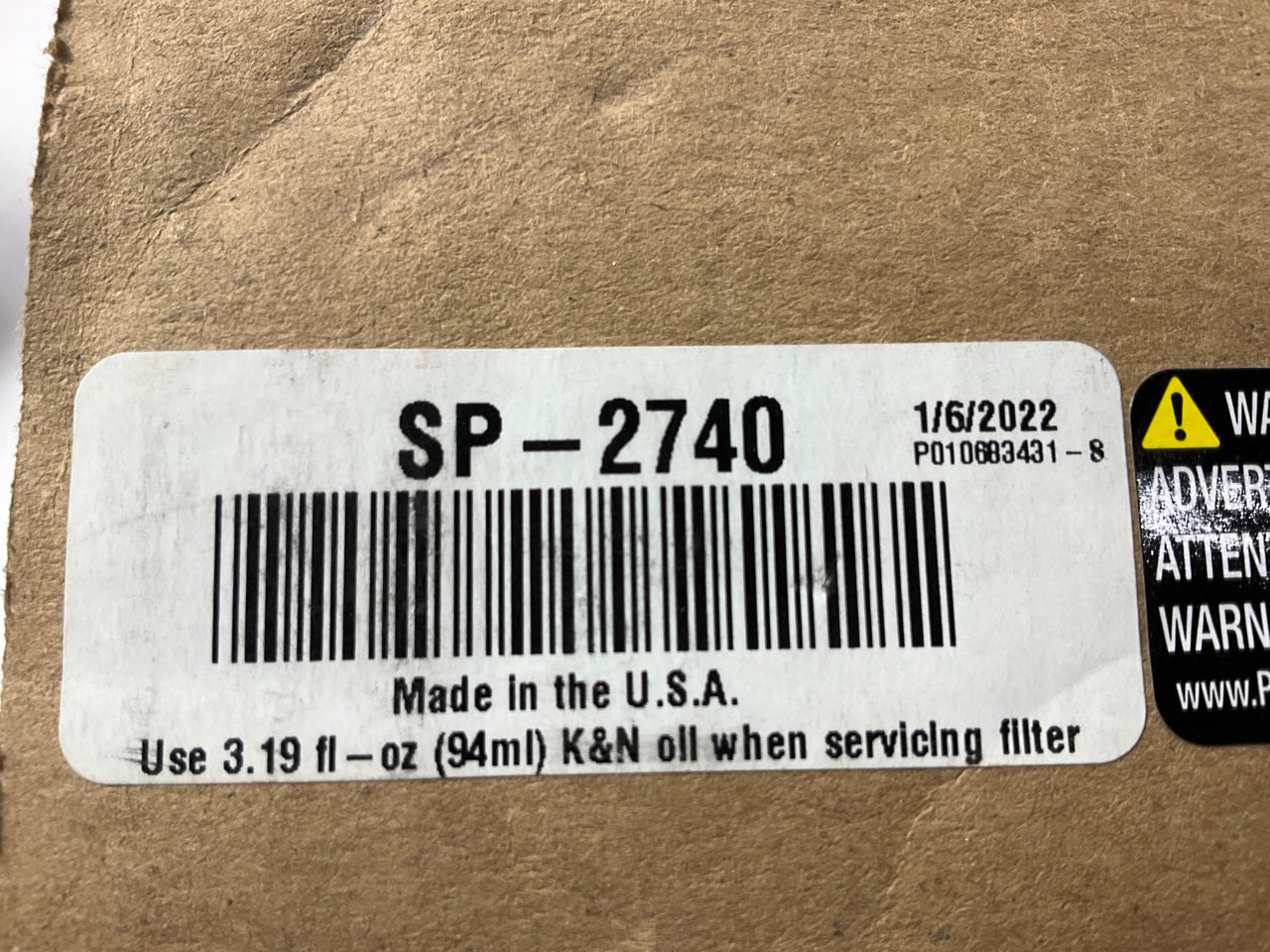 K&N Heavy Duty Diesel Truck Cold Air Intake Air Filter F250 F350 Cummins Diesel