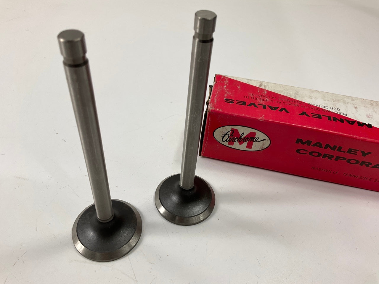 (2) Manley A-1587 Exhaust Engine Valve For 1965-1974 Ford 240, 300-L6