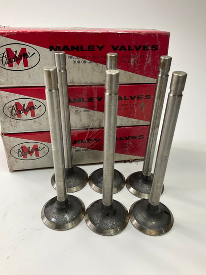 (6) Manley A-1761 Engine Exhaust Valve For 1969-1974 Ford 351W-V8