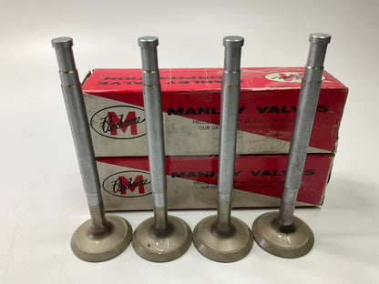 (4) Manley A-1815 Engine Exhaust Valve For 1975-1976 Pontiac 350-V8