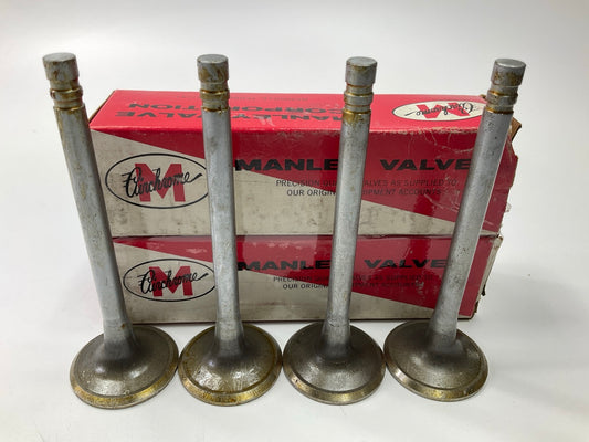 (4) Manley A1829 Engine Exhaust Valve For 1975-1976 Pontiac 400-V8