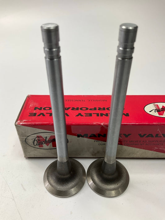 (2) Manley A-1837 Engine Exhaust Valve For 1977-1981 Pontiac 301-V8