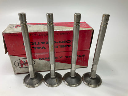 (4) Manley A-1865 Engine Exhaust Valve For 1974-1978 Dodge Truck 318LA