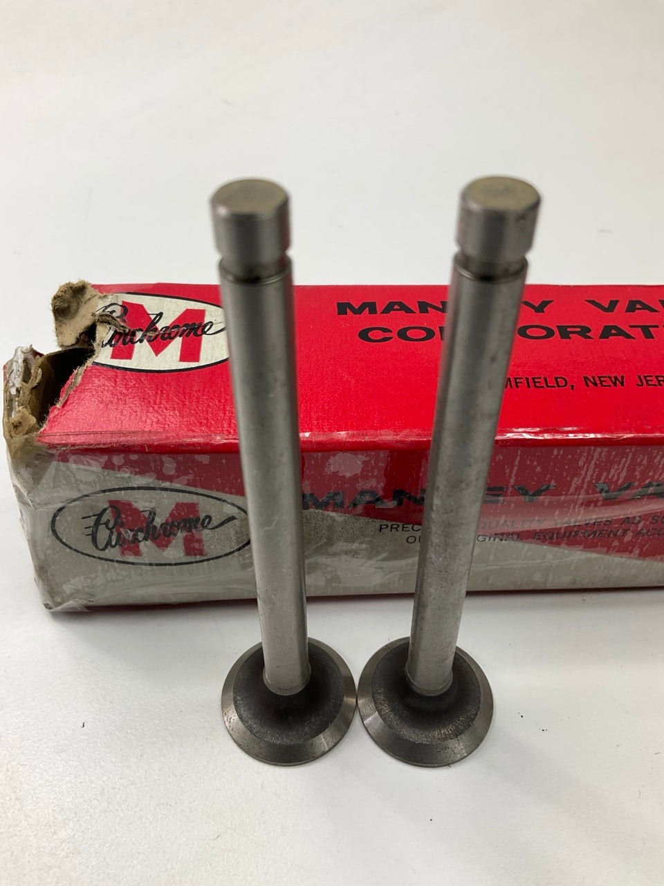 (2) Manley A1371 Engine Exhaust Valve For Continental Y69 Y91 Y112