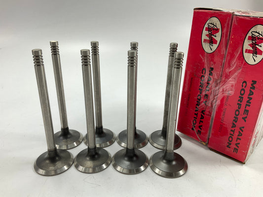 (8) Manley A1763 Stainless Exhaust Valve For 1970-1974 Ford 351C 4-BBL & CJ