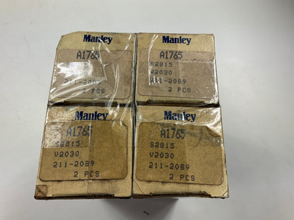 (8) Manley A1765 Engine Exhaust Valve For 1970-1977 Ford 351C 351M 400-V8