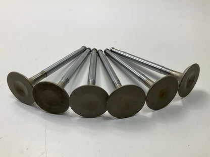 (6) Manley A1811 Engine Exhaust Valve For 1975-1976 Buick Pontiac Olds 3.8L-V6
