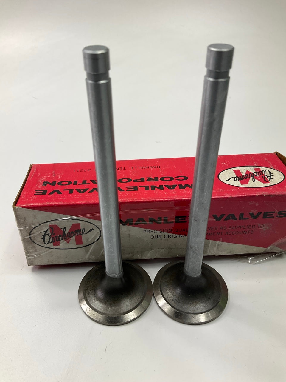 (2) Manley A1859 Engine Exhaust Valve For 1978-1984 GM 262-V6, 350-V8 Diesel