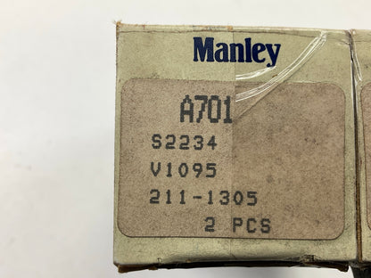 (4) Manley A701 Exhaust Valve For 1939-1952 Ford 2N, 2NAN,8N, 8NAN, 9N, 9NAN