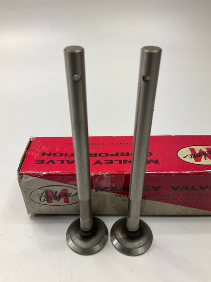 (2) Manley A861 Exhaust Engine Valve For Continental 124, 140, 162, 209