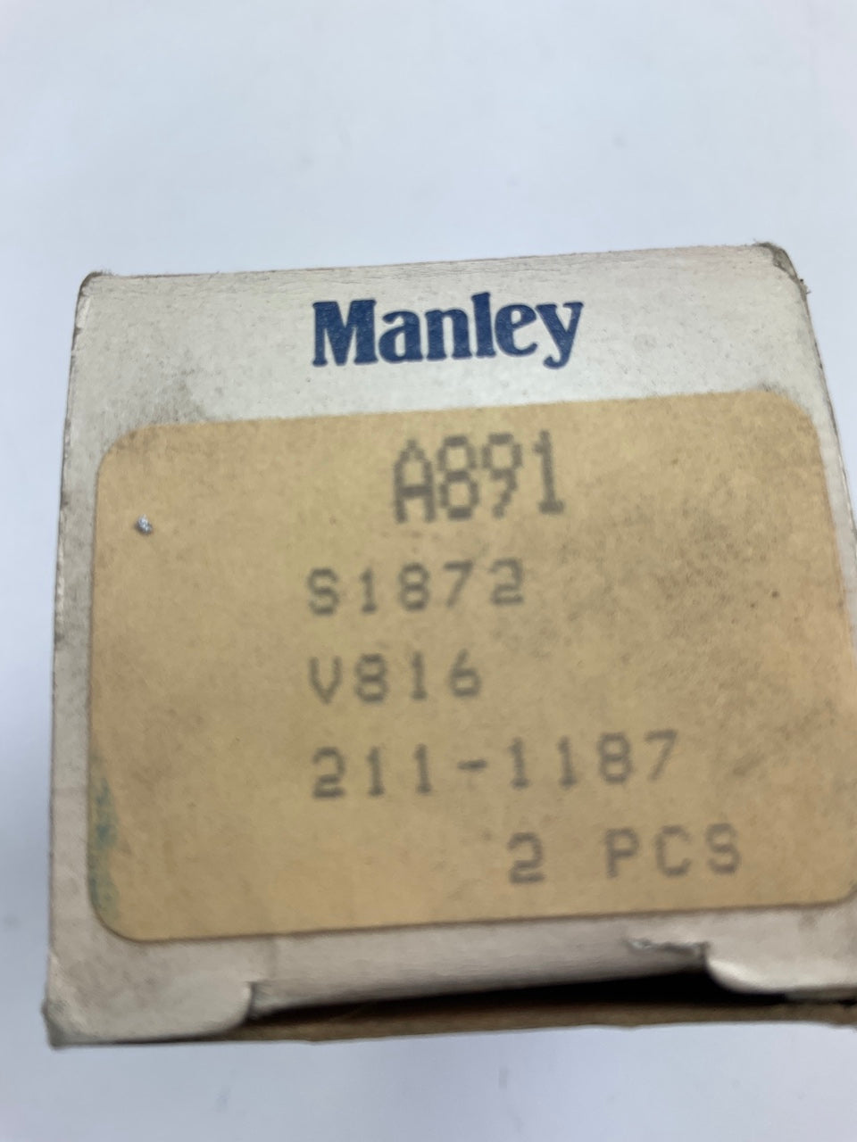 (2) Manley A891 Exhaust Valve For Wisconsin AD, AE, TE, VE4, TF, TH, VF4