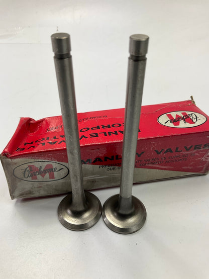 (2) Manley AX1171 Engine Exhaust Valve For Wisconsin TE, TED, VE4, VE41, VE4D