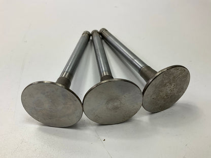 (3) Manley AX1843 Engine Exhaust Valve For 1976-1977 Chevrolet Pontiac 2.3L-L4