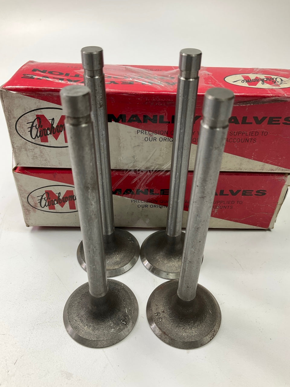 (4) Manley S-1812 Engine Intake Valve For 1975-1982 Chevrolet 260-V8