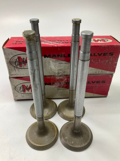 (4) Manley S-1827 Engine Exhaust Valve For 1975-1976 Buick 455-V8