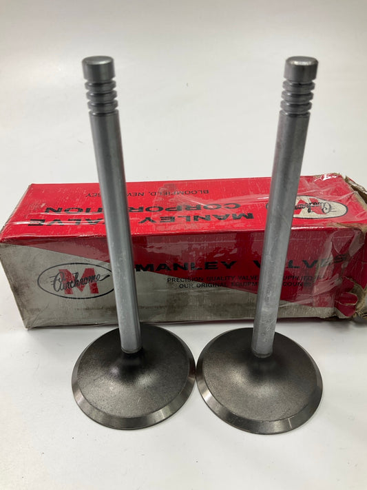 (2) Manley S1762 Engine Intake Valve For 1970-1974 Ford 351C-V8 4-BBL