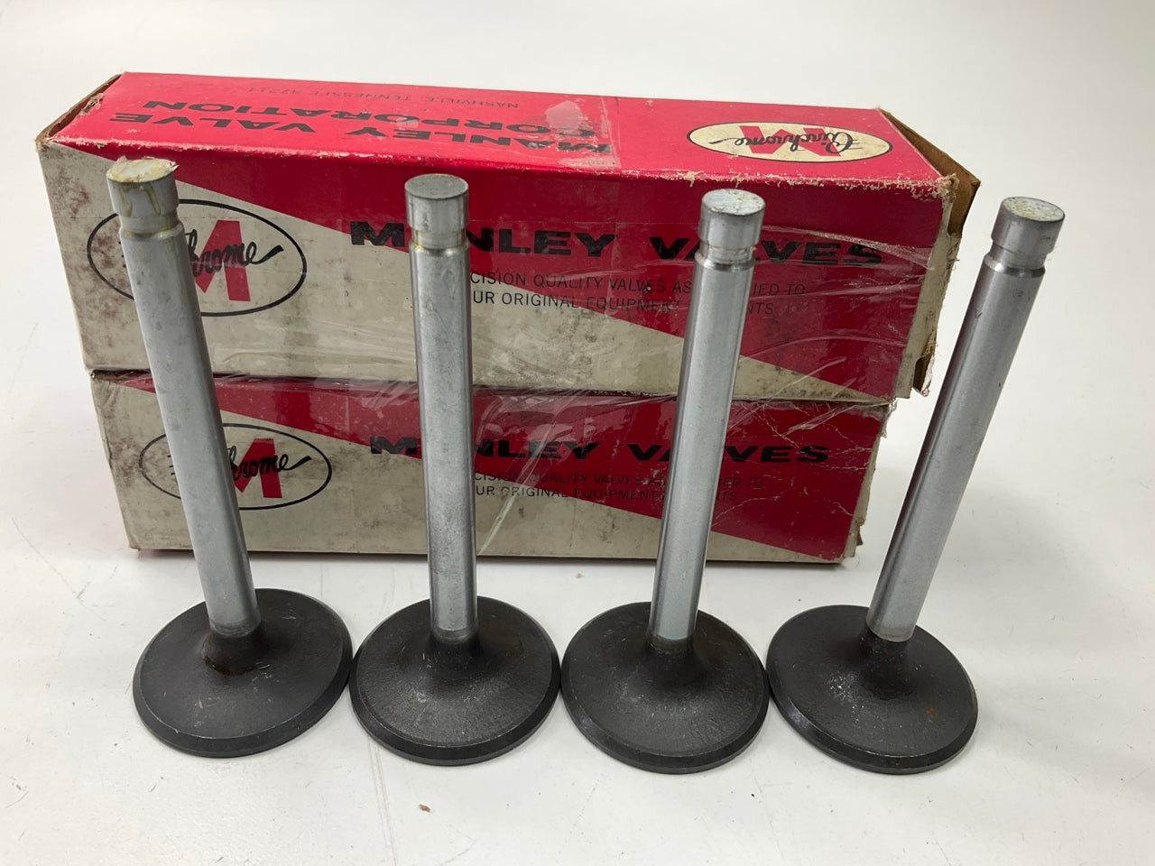 (4) Manley S1832 Engine Intake Valve For 1975-1977 Chevrolet Pontiac 2.3L-L4