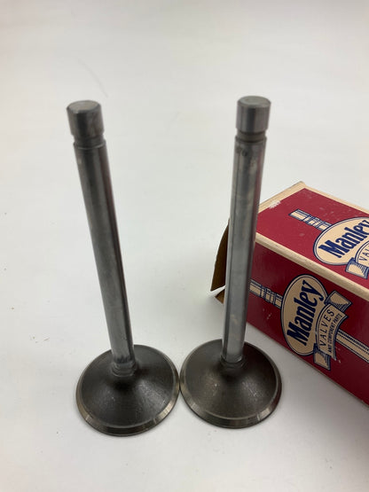 (2) Manley S1876 Engine Intake Valve For 1978-1989 Buick 3.0L 3.2L 3.8L 4.1L-V6