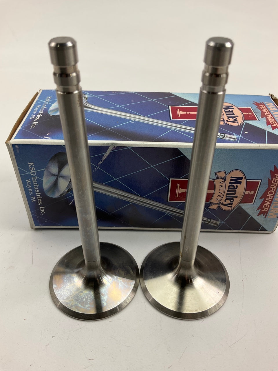 (2) Manley S2252 Stainless Engine Intake Valve 1.940'' For Chevrolet SBC