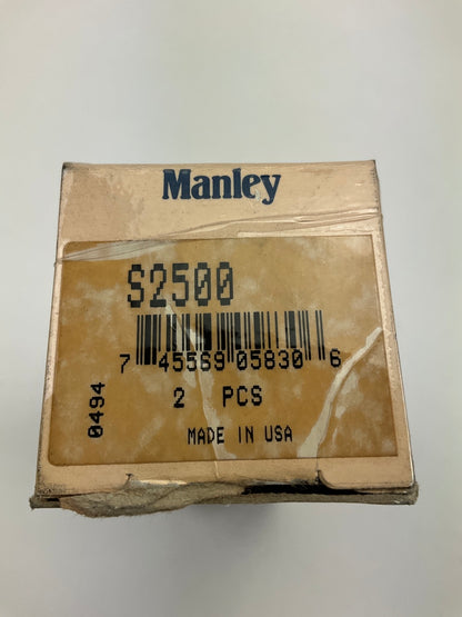 (2) Manley S2500 Engine Intake Valve For 1985-1987 Honda EW EW3 EW4 D15A2 D15A3