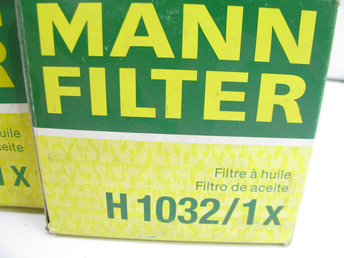 (x2) Mann & Hummel H1032/1 Oil Filter Cartridges  For 1997-1999 Audi A8