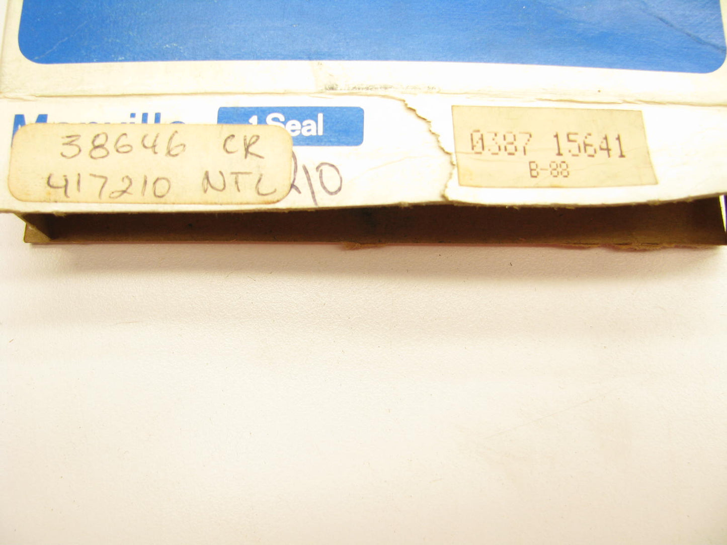 Manville 0387-15641 Oil Seal - 4.756'' OD X 3.875'' ID X 0.375'' Wide