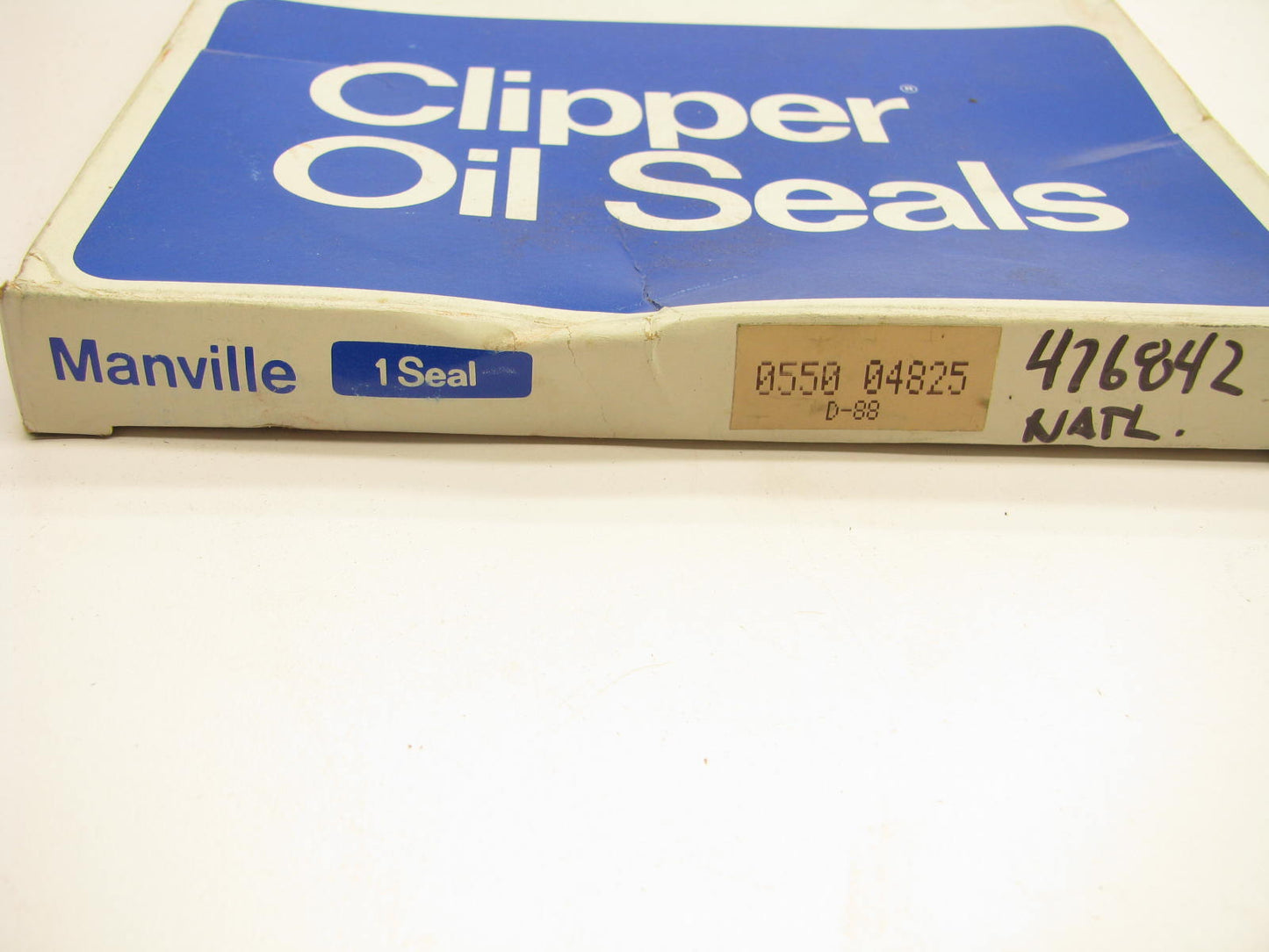 Manville 0550-04825 Wheel Seal - 6.257'' OD X 5.500'' ID X 0.500'' Wide  476842
