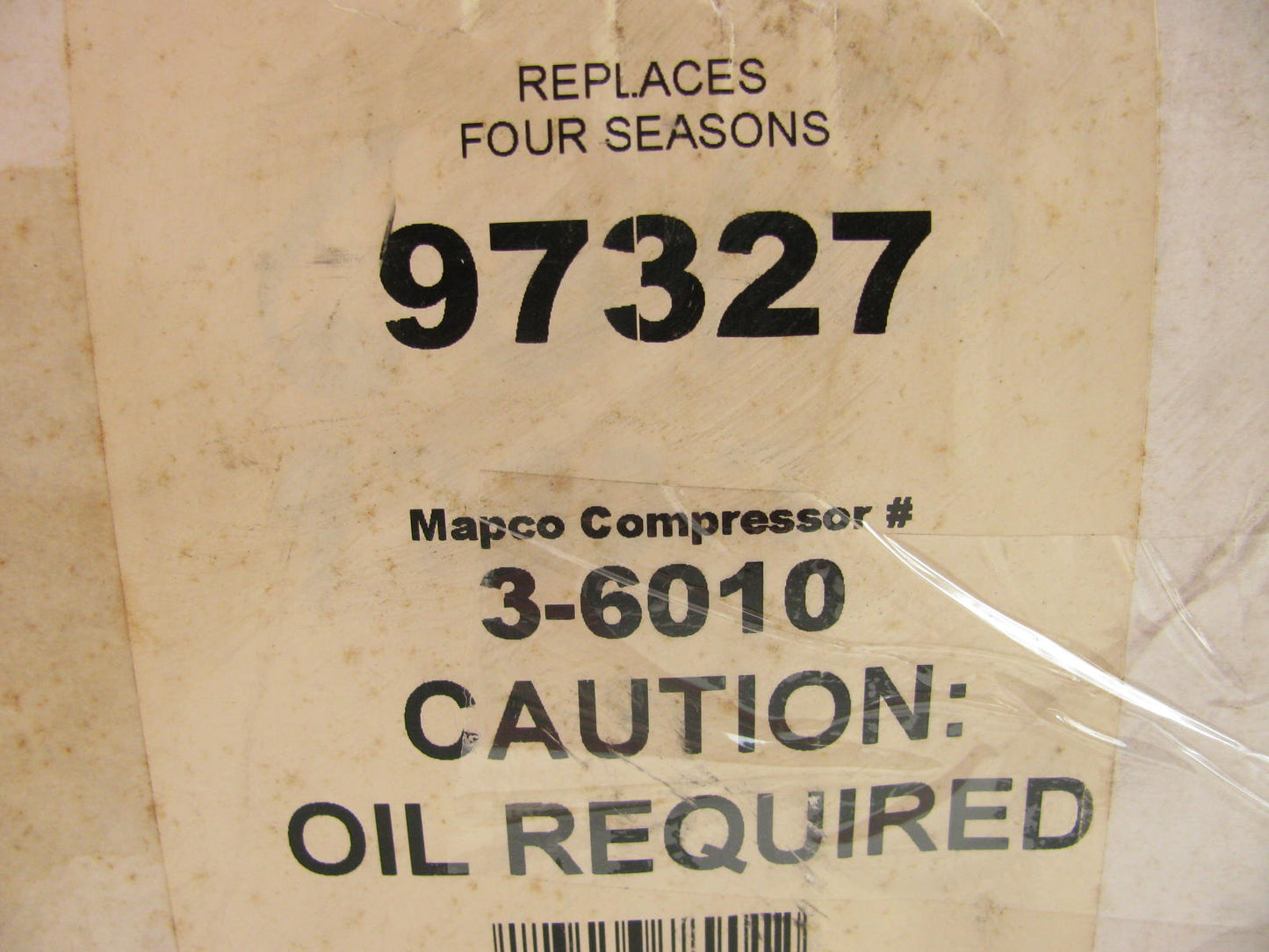 Mapco 3-6010 A/C Compressor For 2004-2008 Acura TL V6, 2003-2007 Accord V6