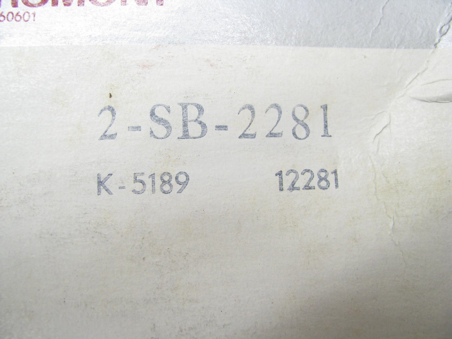 (2) Maremont SB-2281 Suspension Front Upper Control Arm Bushings