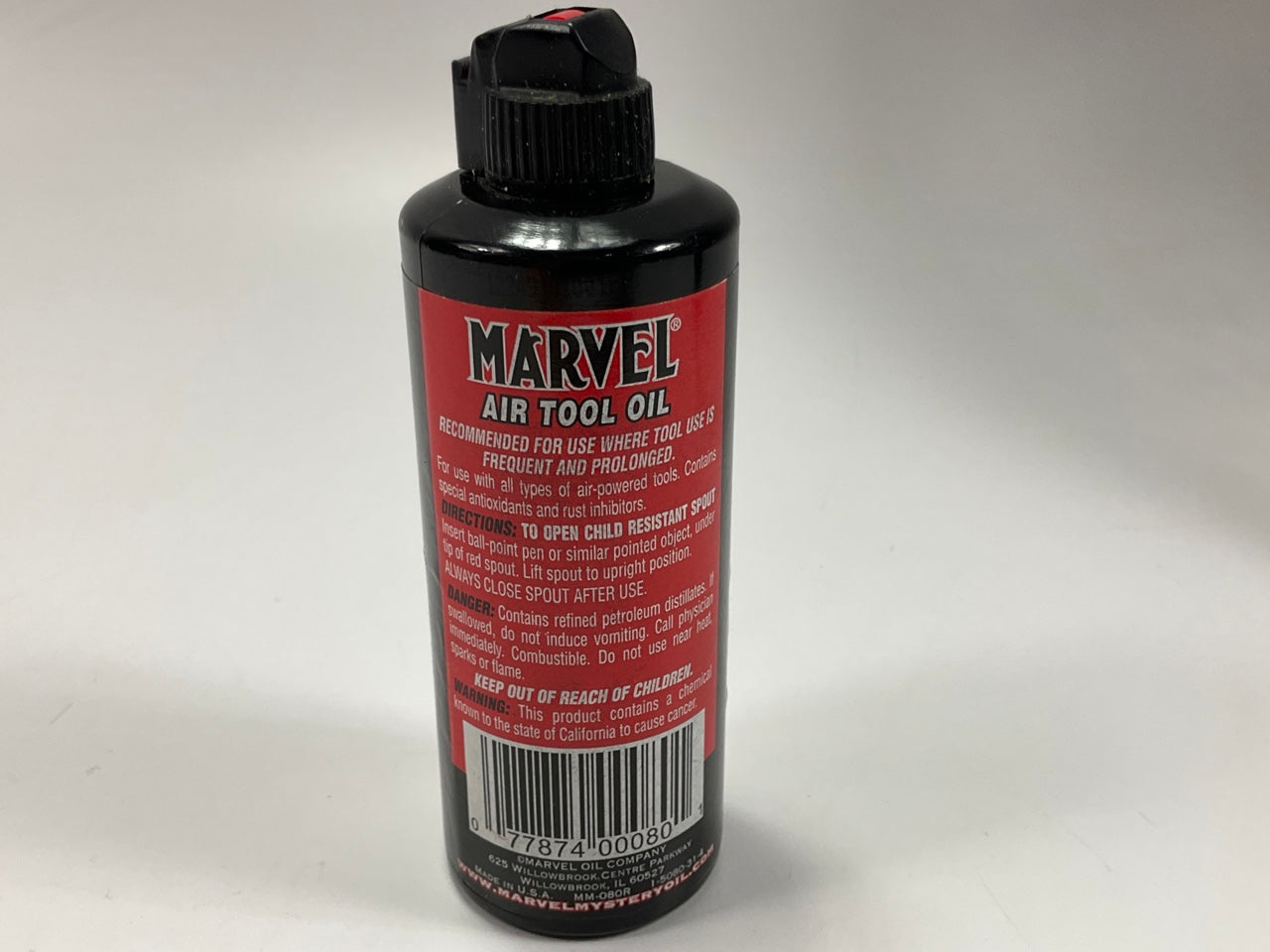 Marvel MM080R Air Tool Oil Lubricant  4 Oz,  Protects And Lubes