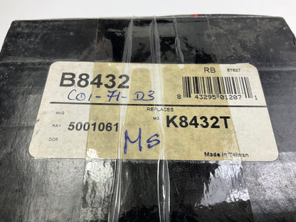 MISSING RETAINER - MAS B8432 Front Upper Suspension Ball Joint