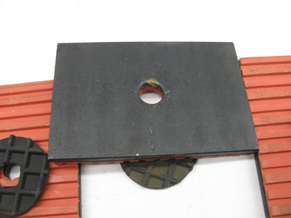 (4) Mason 4C974 Neoprene Vibration Isolation Pad 1200 Lb Max. 6'' Long X 4'' Wide