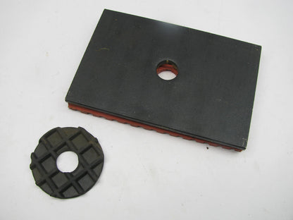 Mason 4C974 Neoprene Vibration Isolation Pad 1200 Lb Max. 6'' Long X 4'' Wide