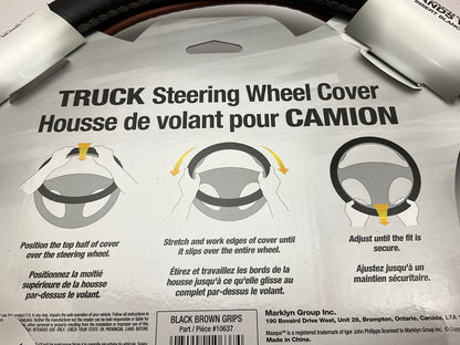 Masque 10637 Grant Truck / SUV Steering Wheel Cover, For 15.5''-16.5'' Diameter