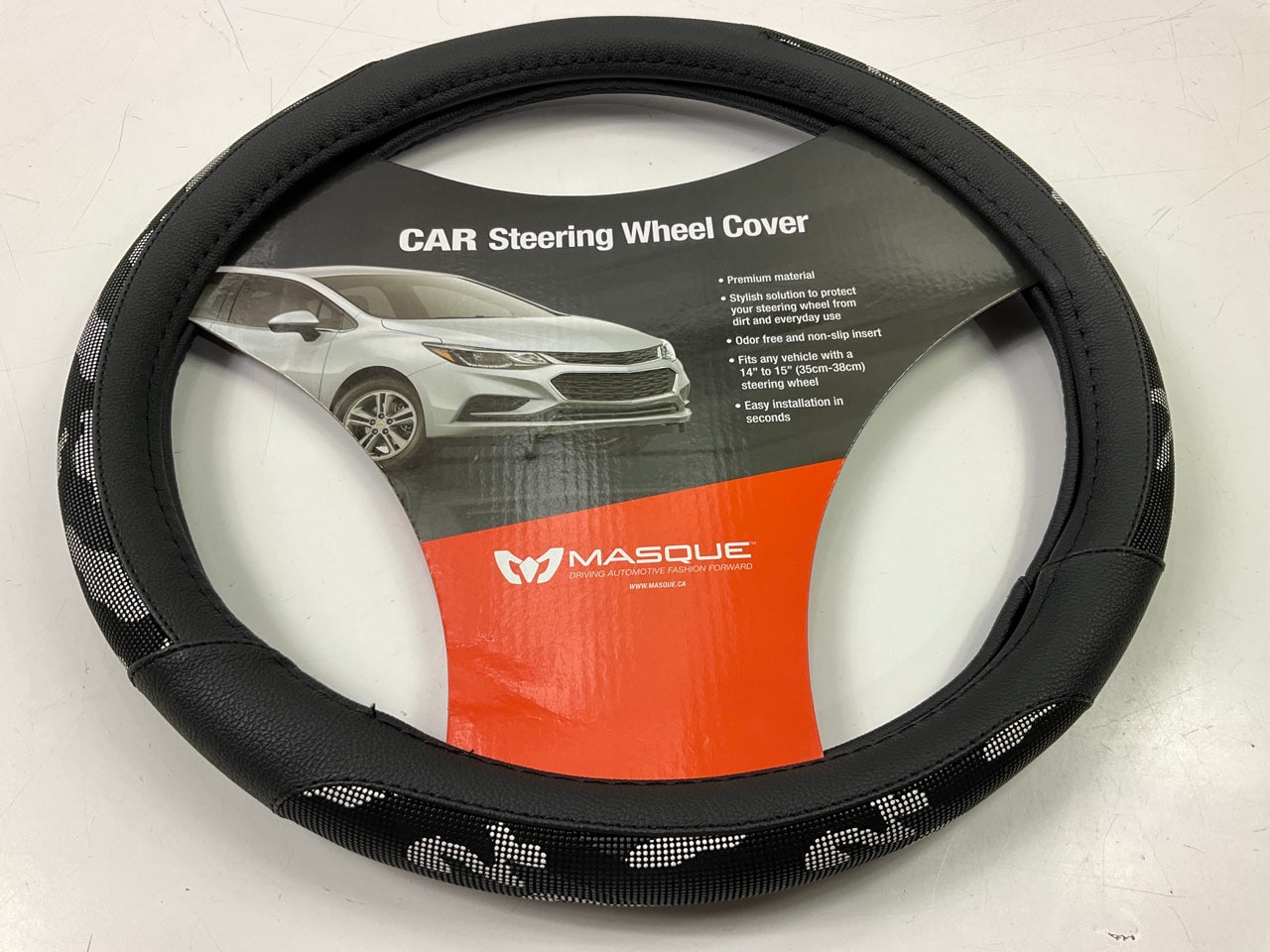 Masque 10879 Camo - Car Steering Wheel Cover For 14'' To 15'' Steering Wheels