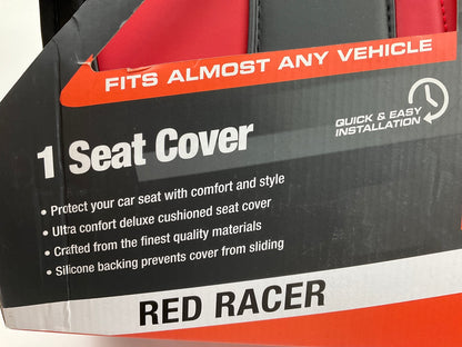 Masque 63056 Red Racer Luxury Universal Seat Cover