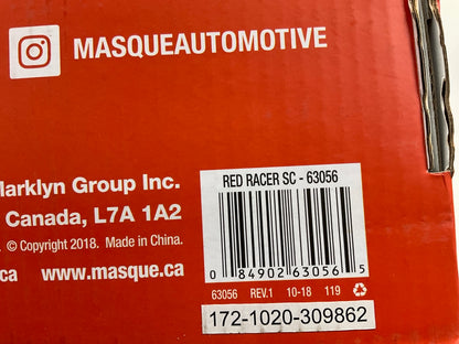 Masque 63056 Red Racer Luxury Universal Seat Cover