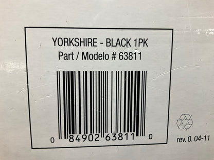 OPEN BOX - Masque 63811 High Back Genuine Sheepskin Seat Cover, Black
