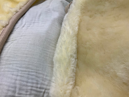 OPEN BOX - Masque 63813 Genuine Sheepskin Seat Cover For Most Cars/Trucks/SUV's