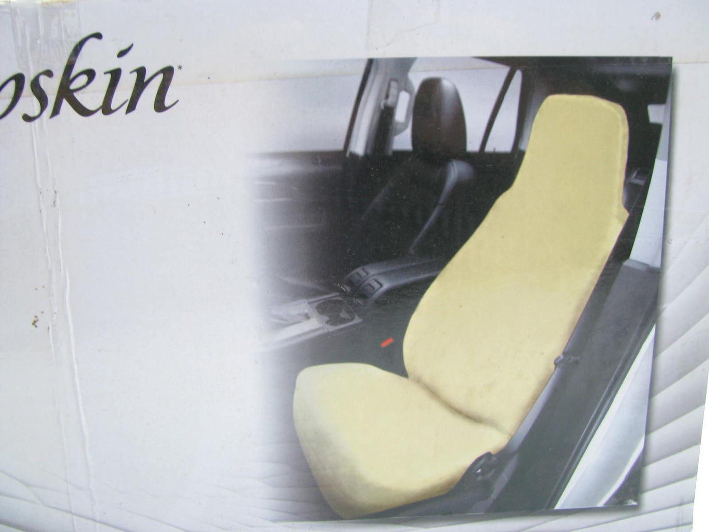 Masque 63813 Genuine Sheepskin Seat Cover For Most Cars/Trucks/SUV's