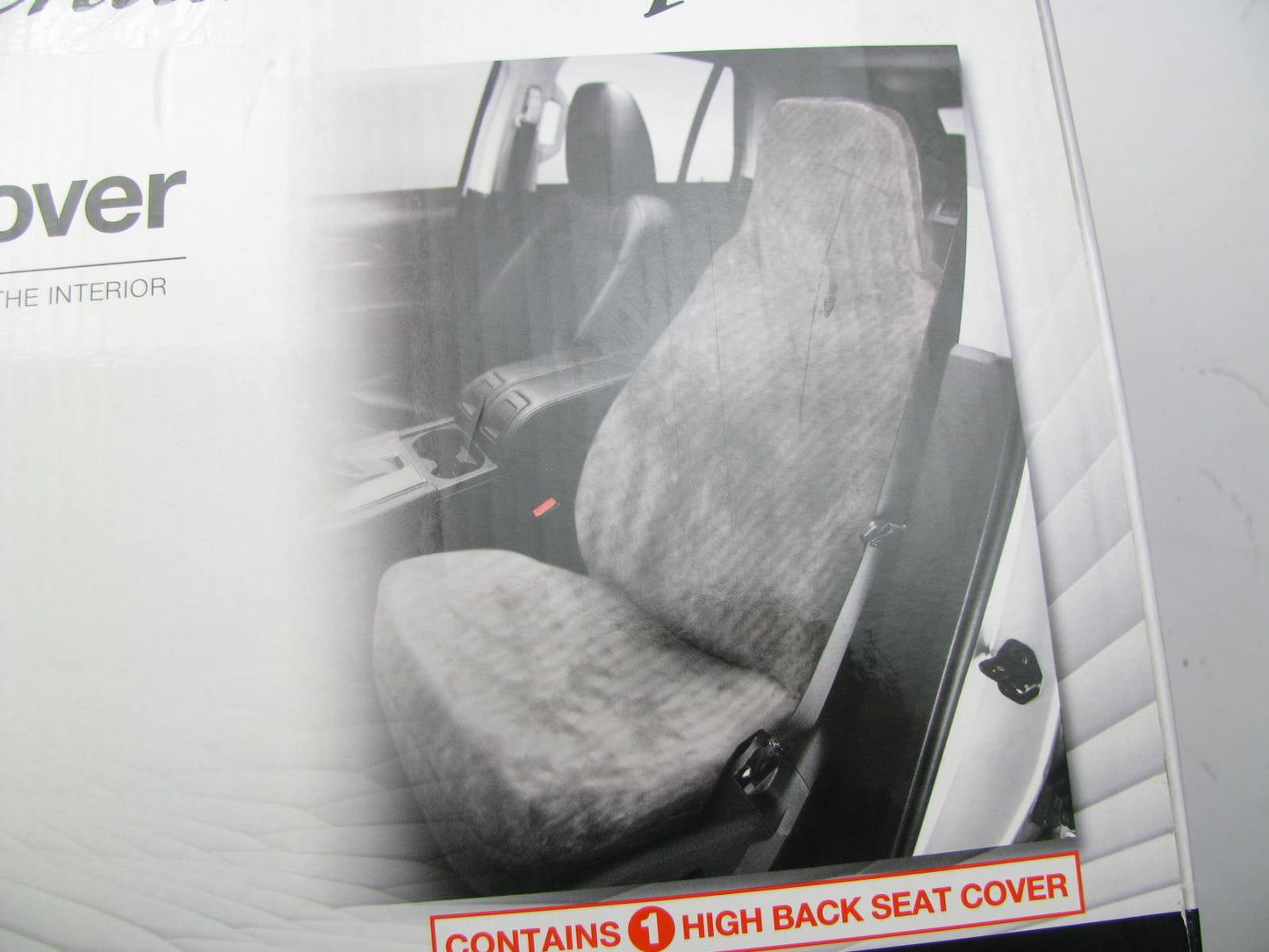 Masque 63814 Genuine Sheepskin Seat Cover - Gray