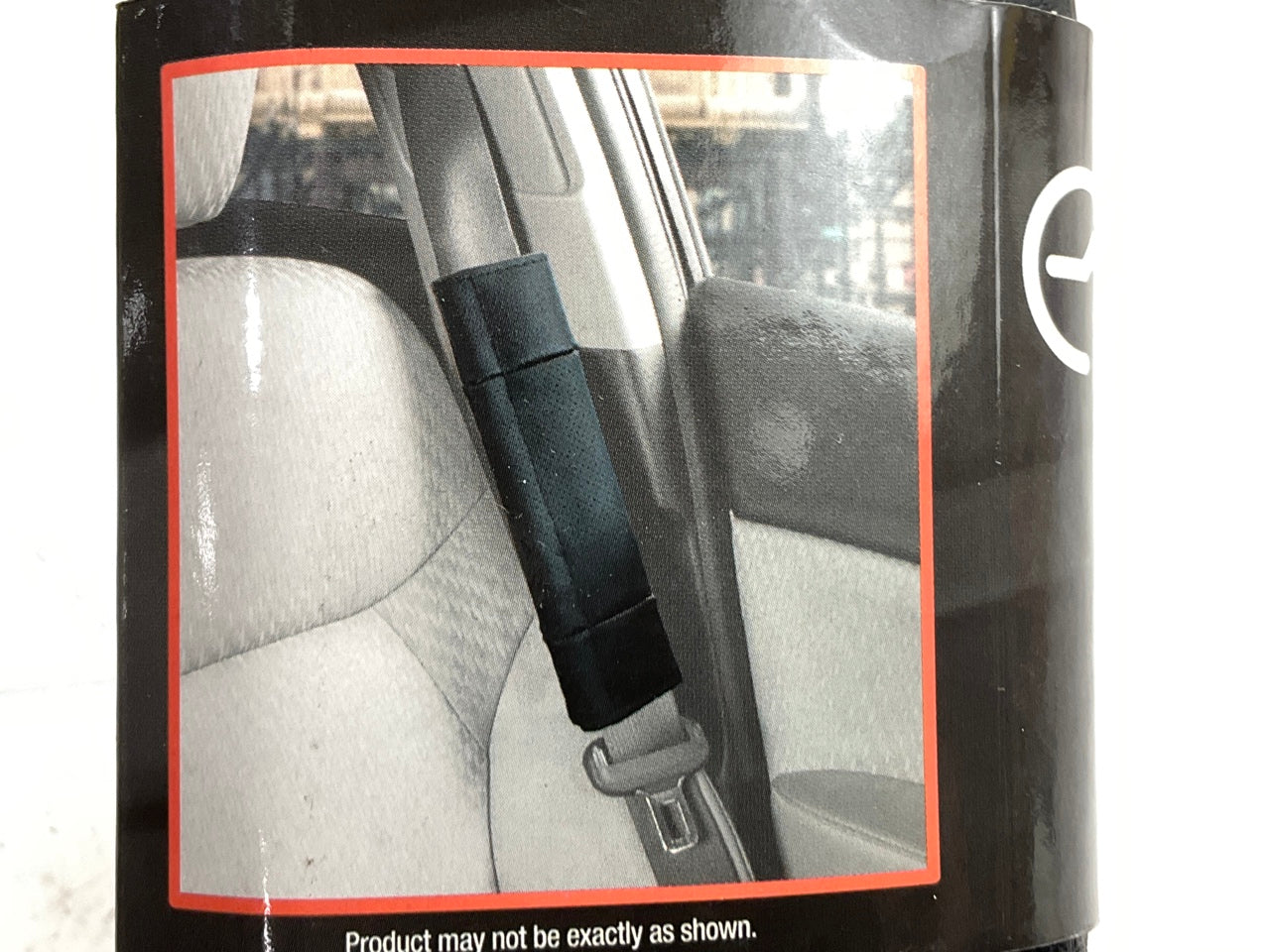Masque 66473 Luxury Series Black Color Seat Belt Shoulder Pad