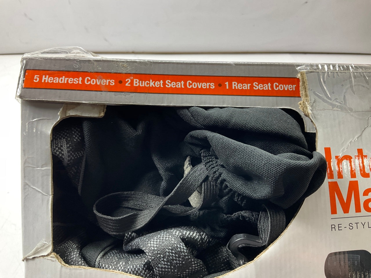 Masque 67224ES GRAY Truck / SUV Seat Cover Kit - 2 Bucket Seats & 1 Bench Seat